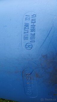 2x plastový sud 200 litrů - 3