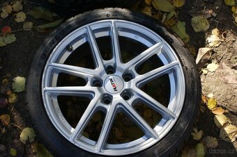 alu R17 na VW Seat Skoda Audi 5x112 pneu 215/45/17 hezká - 3