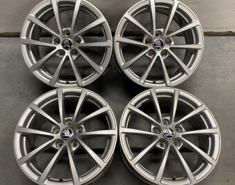 PRODÁM ALU KOLA ŠKODA 17" 5X112 ET36 7,5J - 3