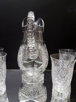 Karafa a 4x sklenice - 3