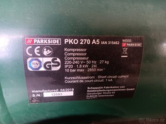 Kompresor parkside - 3
