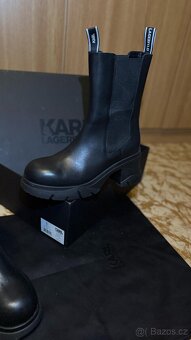 Dámské vysoké boty na platformě Karl Lagerfeld ORIGINÁL - 3