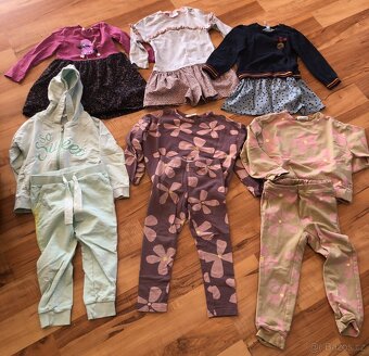 Dívčí značkové oblečení vel. 92-110 - 3