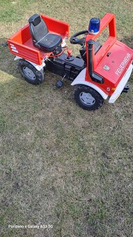 Šlapací hasičské auto Unimog - 3