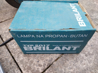 Retro vrtačky a brusky, lampa na PB - 3