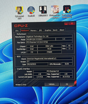 Herní strojovna  RTX 3070 / i7 12700 / 32GB DDR4 - 3