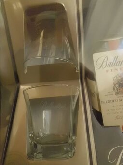 Skotská WHISKY - Dvě původní Balení - BALLANTINES A BARREL - 3