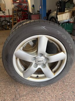 Alu Rial R16 5x112 - pneu 205/55/16 - 3