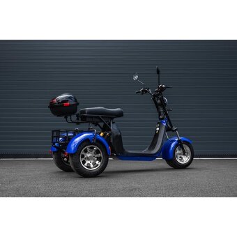 Elektrická tříkolka Leramotors C5, modrá - 3
