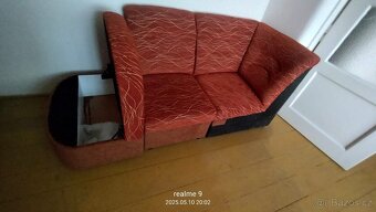 Sedačka rohová rozkládací - 3