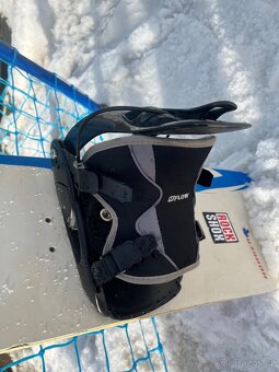 Prodám board na naučení rozměr 138cm vázání Flow - 3
