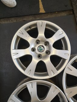 Alu kola 5x112 r16 Škoda - 3