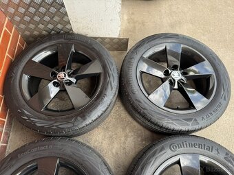 Alu 17" 5x112,škoda Ratikon Black, letní 75%, KaroQ, TOP - 3