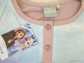 Dívčí pyžamo Frozen vel. 98 růžové/modré NOVÉ - 3