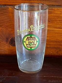 Staré pivní sklenice Pilsner Urquell - cena za 1 kus - 3