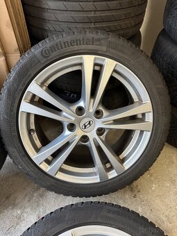 Prodám použitou zimní sadu Hyundai i30 5x114,3 225/45/17 - 3