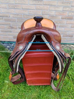 Prodám westernové sedlo Tom Zajac - 3