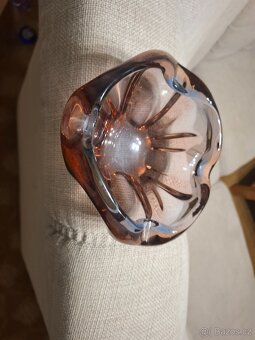 Popelník hutní sklo 3 - 3