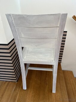 2 kusy židlí z masivu - 3