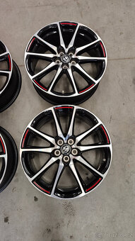 ALU disky originál TOYOTA 5x100 18x7J ET51 - 3
