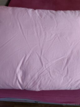 Péřová prošívaná deka + polštář - 3