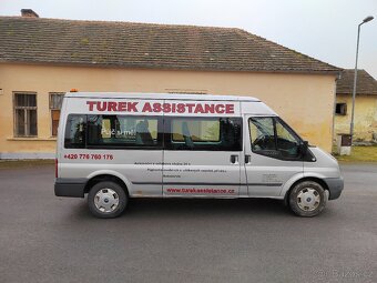 Ford Transit 9 míst - 2.4 TDCi 85 kW - plošina - 3