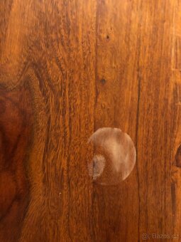 Masivní stůl, 4 židle TEAK - 3