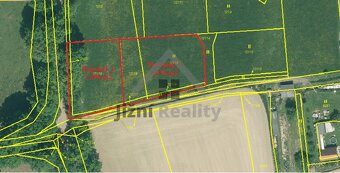 Stavební parcela 1.674 m2 Pořežany - 3
