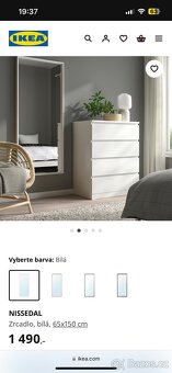 Zrcadlo ikea Nissedal - 3