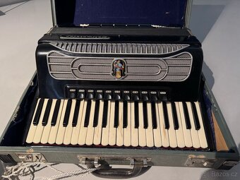Velký Weltmeister akordeon (harmonika) + kufr - 3