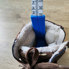 Zimní dětské botky s kožíškem Bobbi Shoes 23 - 3