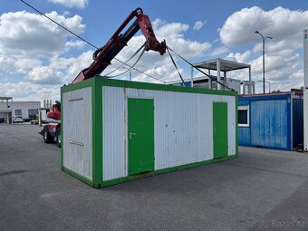 Kancelářský kontejner / 2x vstup / 6m délky - 3