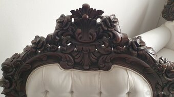 Štýlová sedačka z dovozu,nerozťahovacia,výrazna ZĽAVA - 3