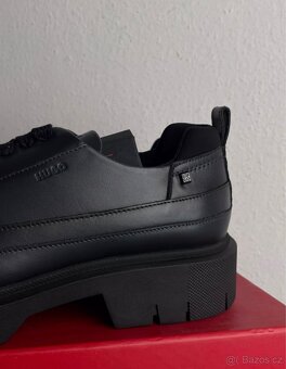 Nové kožené polobotky boty HUGO BOSS Denzel v.43 - 3