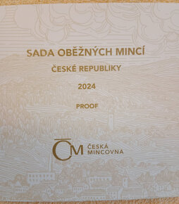 PRODÁM SADY OBĚŽNÝCH MINCÍ 2024 - BU + PROOF - KOMPLET - 3