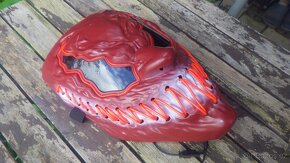 Halloweenská maska LED svítící maska VENOBAT - 3