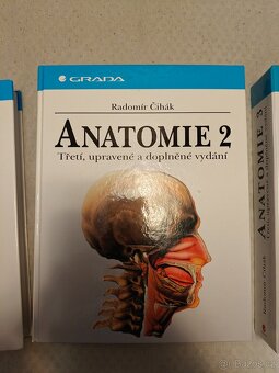Anatomie Radomír Čihák, 3. vydání komplet sada - 3