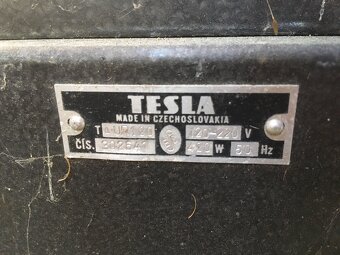 Tesla lampové ústředny na ND - 3