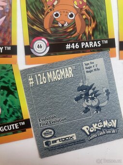 Pokemon sticker samolepky - 3