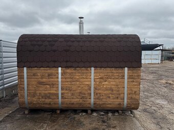 ZAHRADNÍ SUDOVÁ SAUNA QUADRO 340 cm 3QL - 3