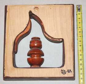 Obraz - dřevěná plastika, moderní umění, moderna socha soška - 3