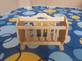 Stojan, držák na časopisy, dub - 3