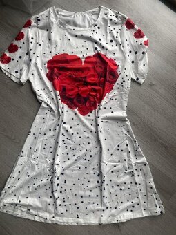 Krásné nové šaty-velikost 44/XXL - 3