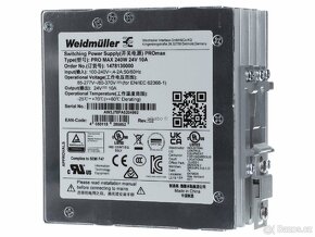 Napájecí zdroj Weidmuller PRO MAX 24V 10A 240W - 3