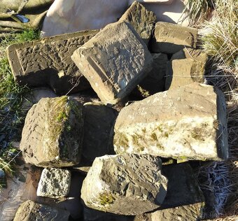 Pískovcové štuky, pískovec opracovaný, kámen - 3