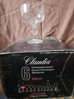 Skleničky šampus retro - 3