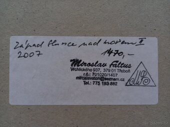 Obraz Západ slunce - 3