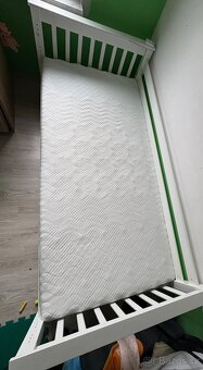 Bílá palanda / 2 samostatné postele – Kompletní set - 3