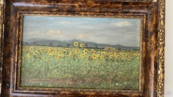 Starý malovaný obraz.. - 3