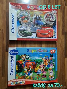 Puzzle pro děti od 3, 4, 5, 6, 7 let, cena vždy na fotce - 3